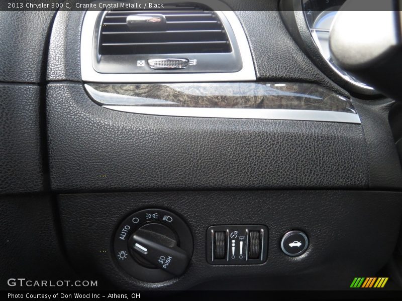 Granite Crystal Metallic / Black 2013 Chrysler 300 C