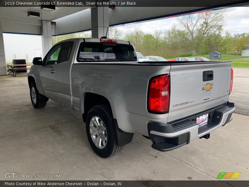 Silver Ice Metallic / Jet Black 2019 Chevrolet Colorado LT Extended Cab