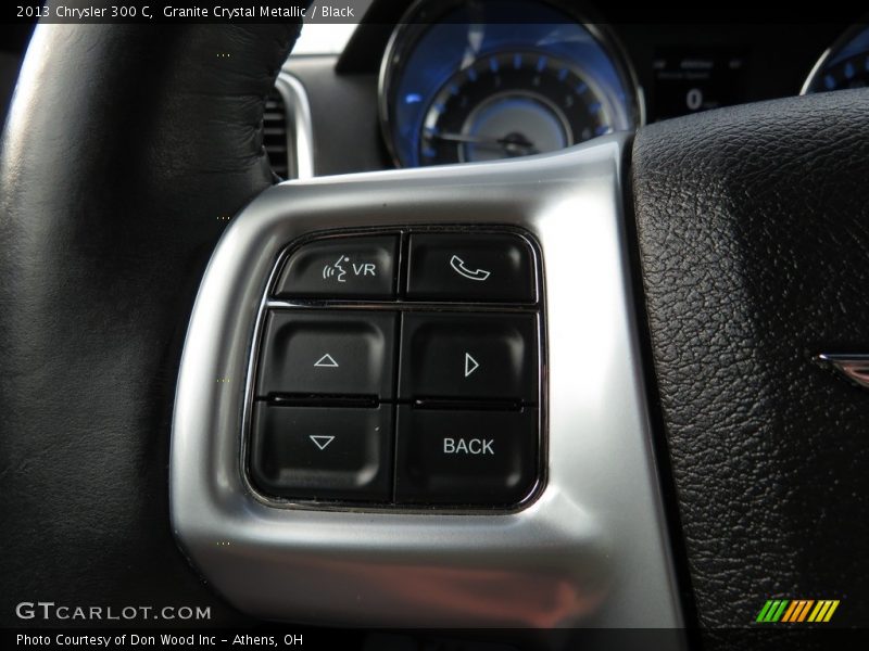Granite Crystal Metallic / Black 2013 Chrysler 300 C