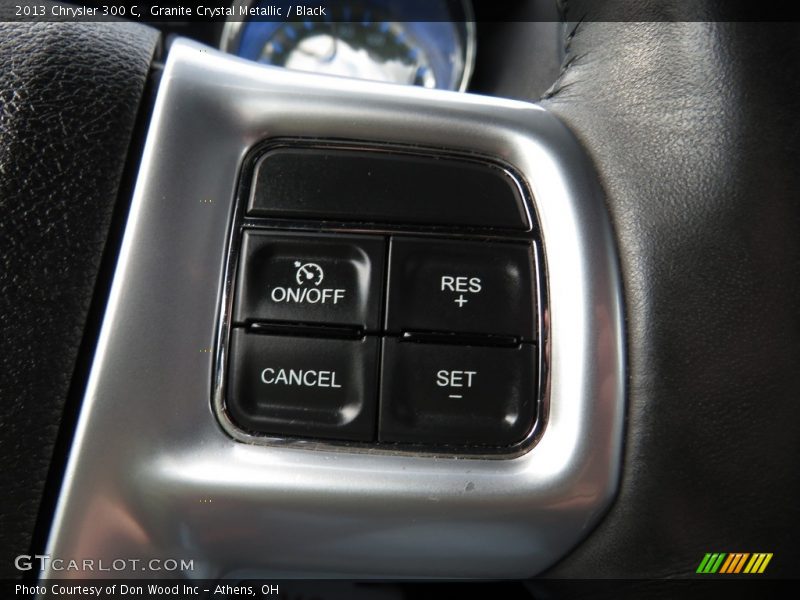 Granite Crystal Metallic / Black 2013 Chrysler 300 C