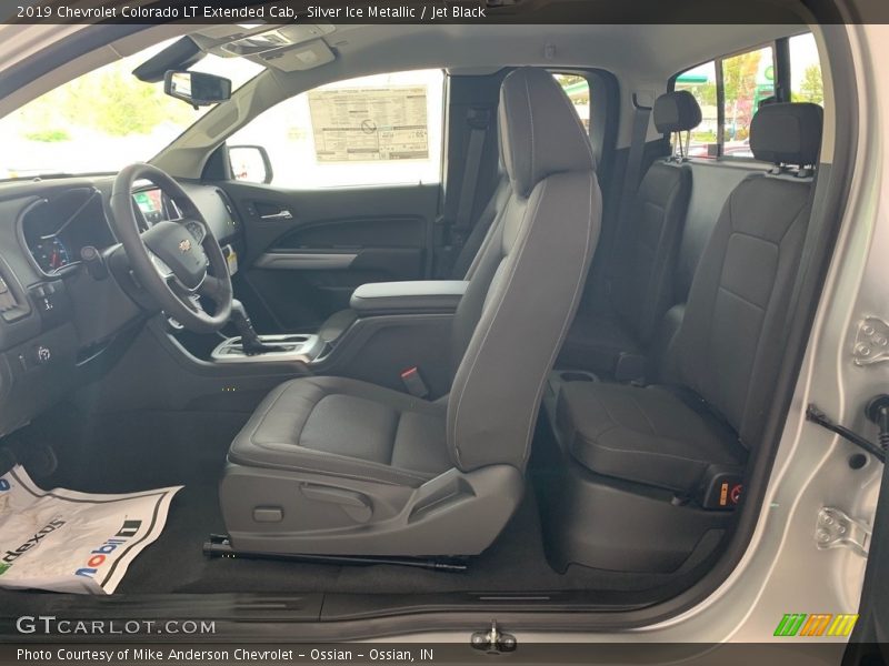 Silver Ice Metallic / Jet Black 2019 Chevrolet Colorado LT Extended Cab