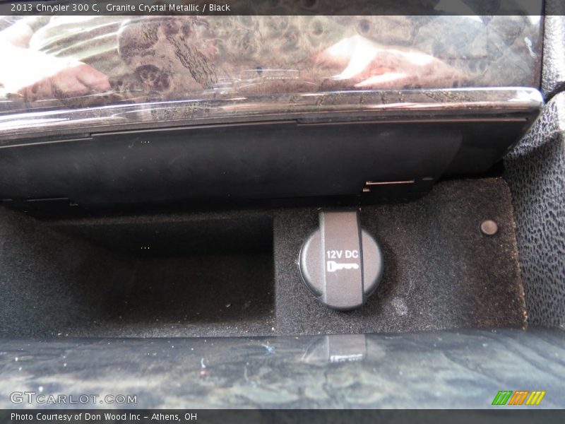 Granite Crystal Metallic / Black 2013 Chrysler 300 C