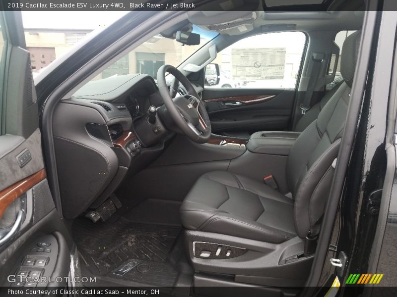 Black Raven / Jet Black 2019 Cadillac Escalade ESV Luxury 4WD