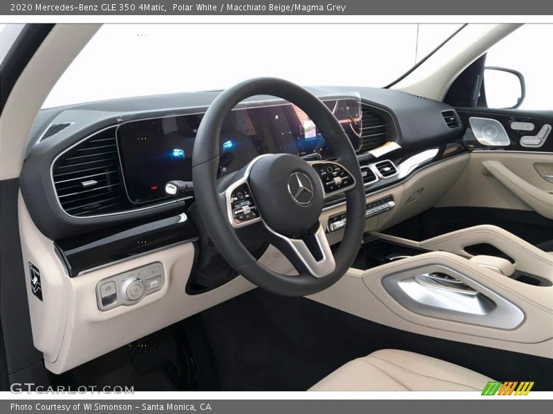 Dashboard of 2020 GLE 350 4Matic