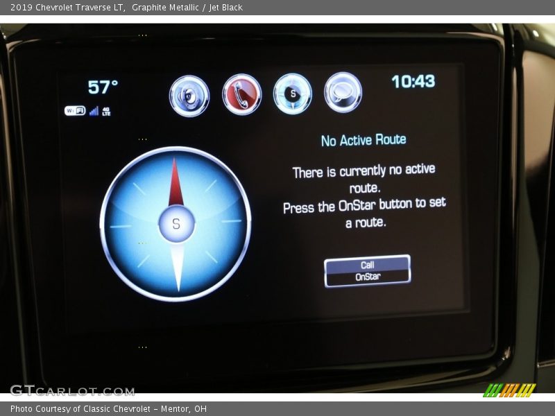 Graphite Metallic / Jet Black 2019 Chevrolet Traverse LT