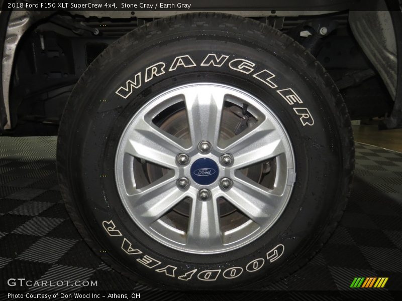 Stone Gray / Earth Gray 2018 Ford F150 XLT SuperCrew 4x4