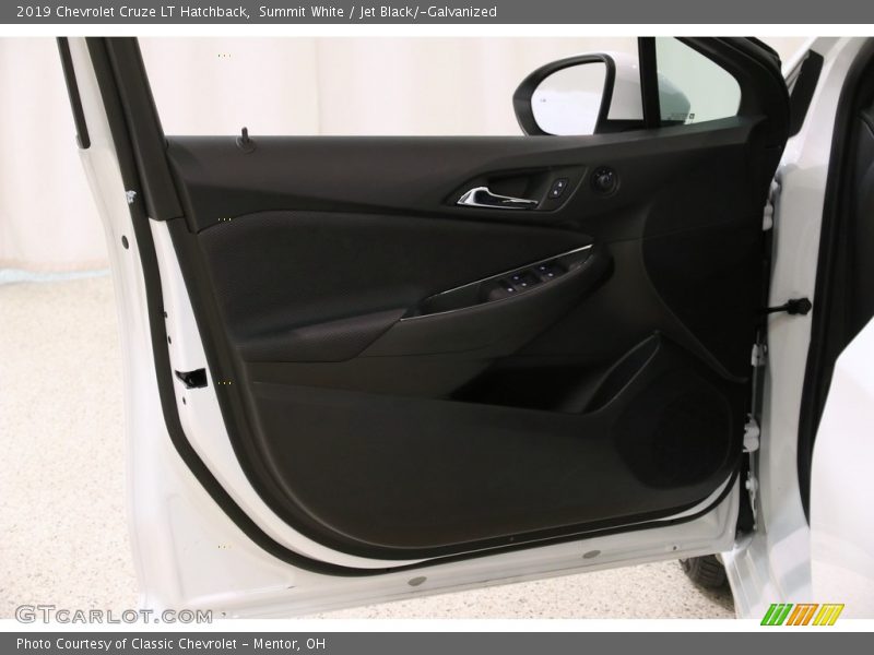 Summit White / Jet Black/­Galvanized 2019 Chevrolet Cruze LT Hatchback