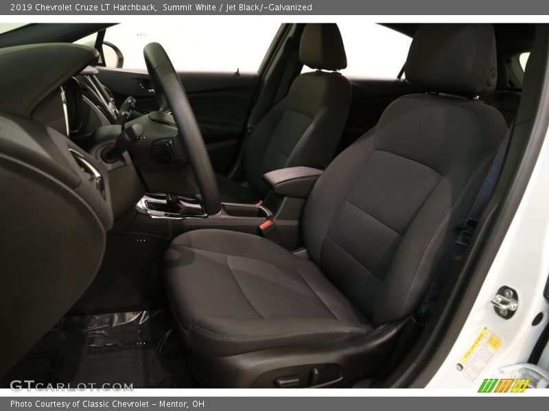 Summit White / Jet Black/­Galvanized 2019 Chevrolet Cruze LT Hatchback