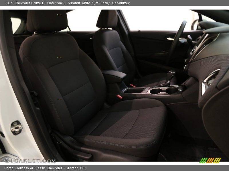 Summit White / Jet Black/­Galvanized 2019 Chevrolet Cruze LT Hatchback