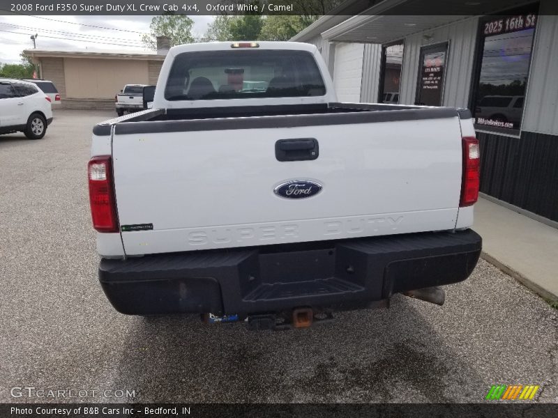 Oxford White / Camel 2008 Ford F350 Super Duty XL Crew Cab 4x4