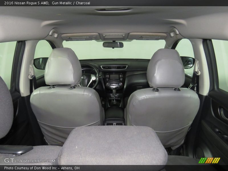 Gun Metallic / Charcoal 2016 Nissan Rogue S AWD