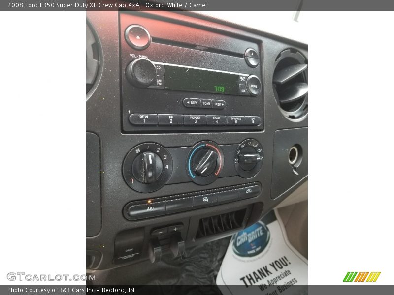 Oxford White / Camel 2008 Ford F350 Super Duty XL Crew Cab 4x4