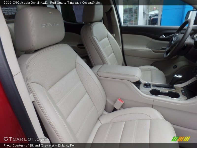 Red Quartz Tintcoat / Cocoa/Shale 2019 GMC Acadia Denali AWD
