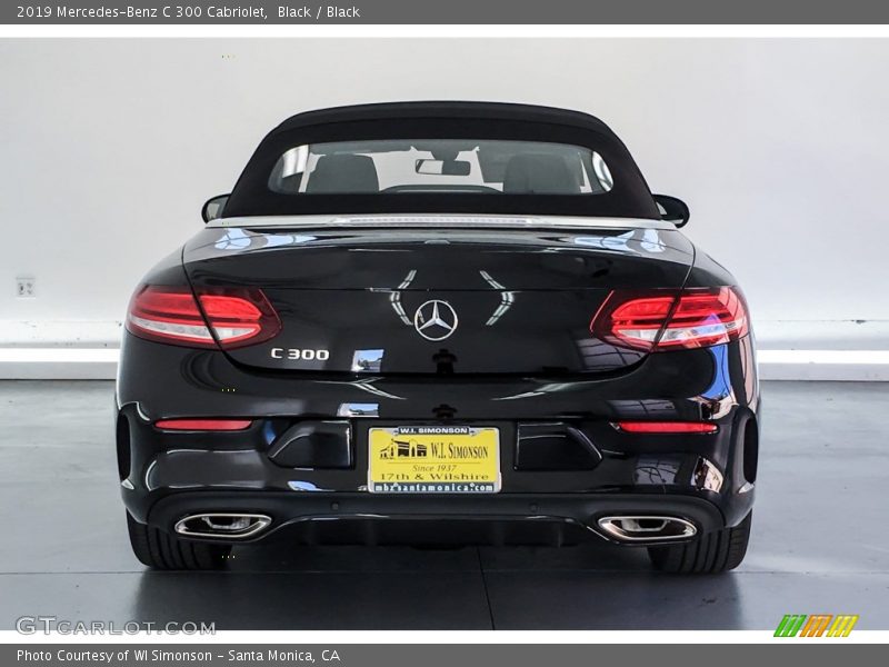 Black / Black 2019 Mercedes-Benz C 300 Cabriolet