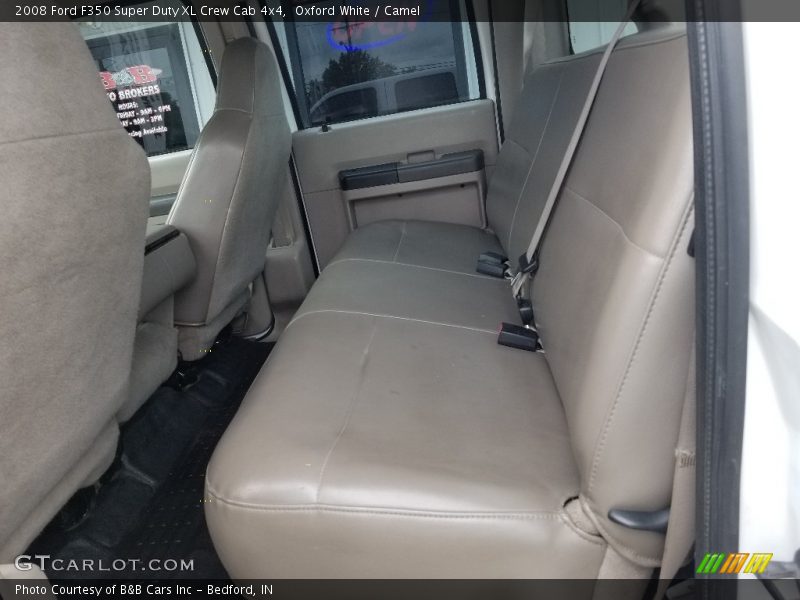 Oxford White / Camel 2008 Ford F350 Super Duty XL Crew Cab 4x4