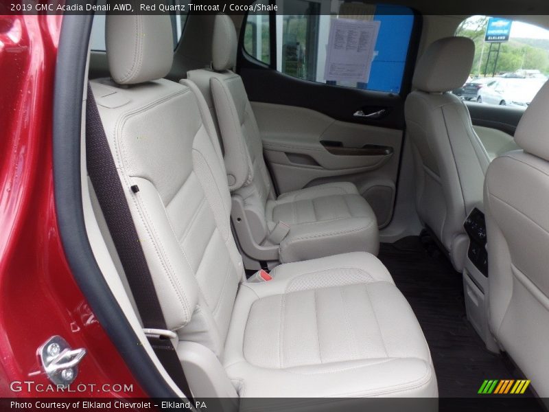 Red Quartz Tintcoat / Cocoa/Shale 2019 GMC Acadia Denali AWD
