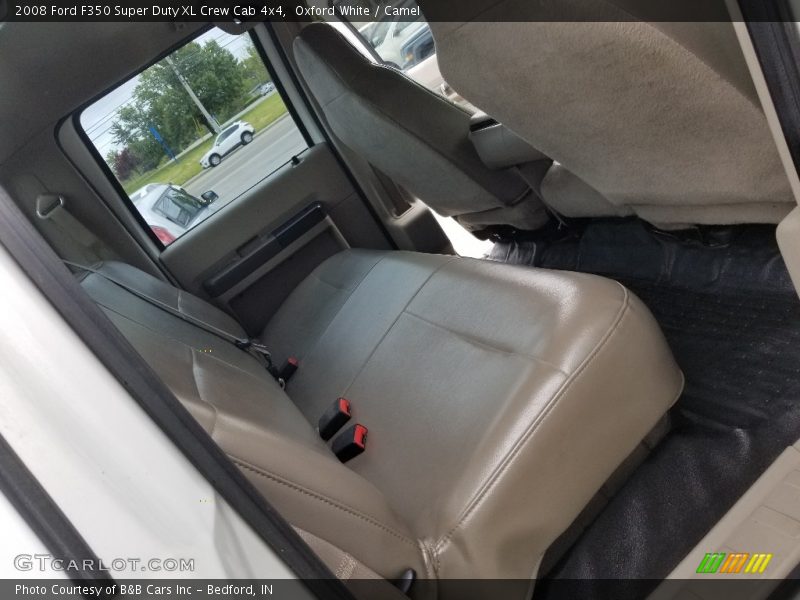 Oxford White / Camel 2008 Ford F350 Super Duty XL Crew Cab 4x4