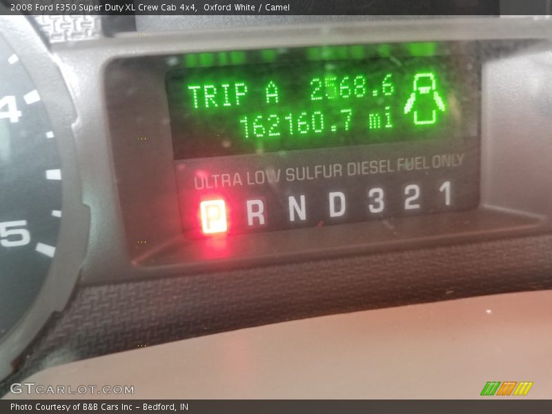 Oxford White / Camel 2008 Ford F350 Super Duty XL Crew Cab 4x4