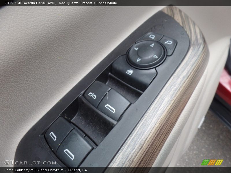 Red Quartz Tintcoat / Cocoa/Shale 2019 GMC Acadia Denali AWD