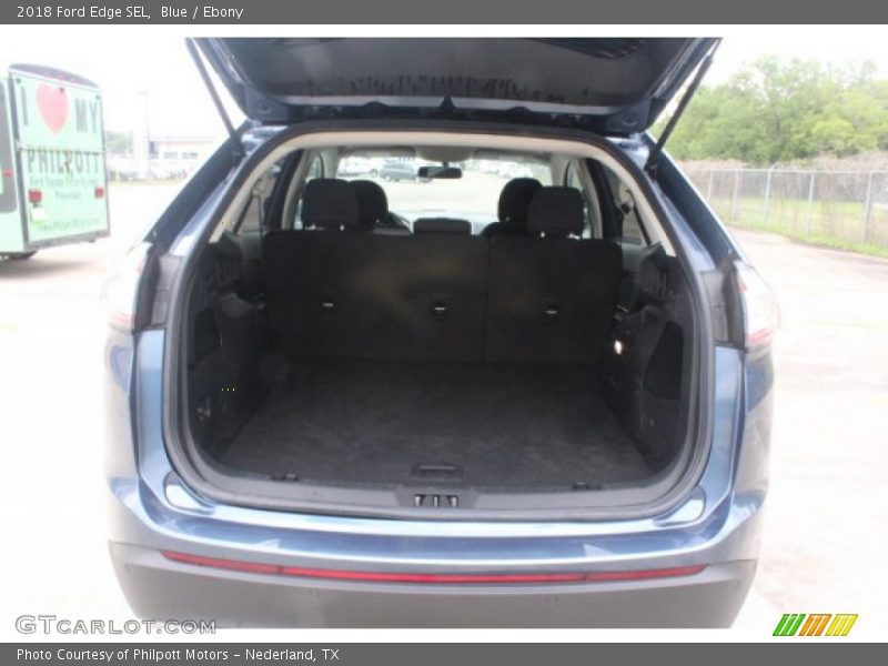 Blue / Ebony 2018 Ford Edge SEL