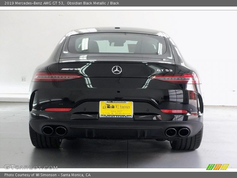 Obsidian Black Metallic / Black 2019 Mercedes-Benz AMG GT 53