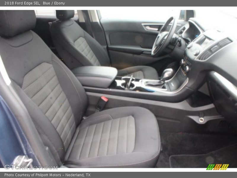 Blue / Ebony 2018 Ford Edge SEL