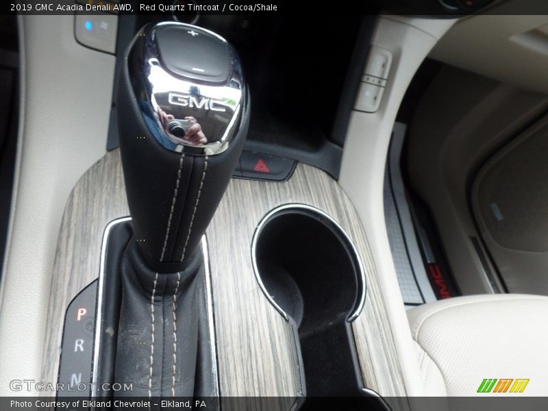 Red Quartz Tintcoat / Cocoa/Shale 2019 GMC Acadia Denali AWD