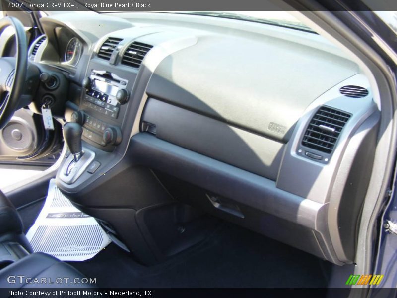 Royal Blue Pearl / Black 2007 Honda CR-V EX-L