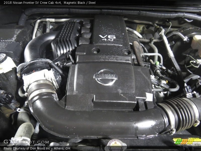 Magnetic Black / Steel 2018 Nissan Frontier SV Crew Cab 4x4
