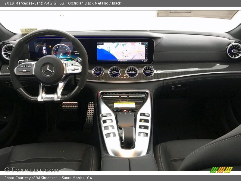 Dashboard of 2019 AMG GT 53