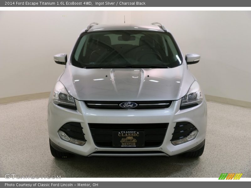Ingot Silver / Charcoal Black 2014 Ford Escape Titanium 1.6L EcoBoost 4WD