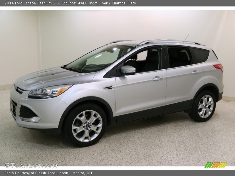 Ingot Silver / Charcoal Black 2014 Ford Escape Titanium 1.6L EcoBoost 4WD