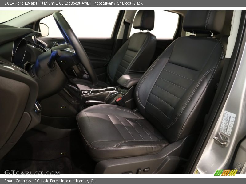 Ingot Silver / Charcoal Black 2014 Ford Escape Titanium 1.6L EcoBoost 4WD