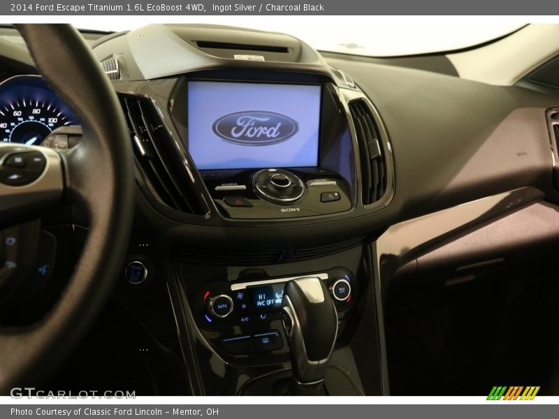 Ingot Silver / Charcoal Black 2014 Ford Escape Titanium 1.6L EcoBoost 4WD