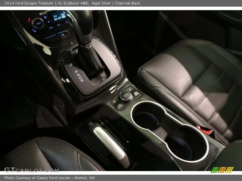 Ingot Silver / Charcoal Black 2014 Ford Escape Titanium 1.6L EcoBoost 4WD