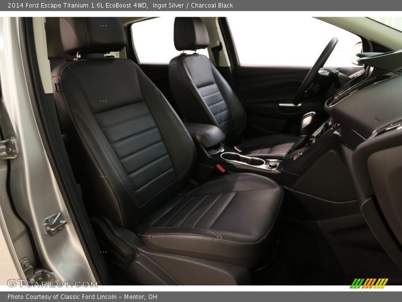 Ingot Silver / Charcoal Black 2014 Ford Escape Titanium 1.6L EcoBoost 4WD