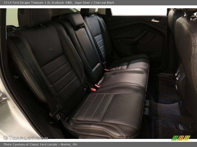 Ingot Silver / Charcoal Black 2014 Ford Escape Titanium 1.6L EcoBoost 4WD