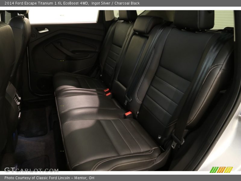 Ingot Silver / Charcoal Black 2014 Ford Escape Titanium 1.6L EcoBoost 4WD