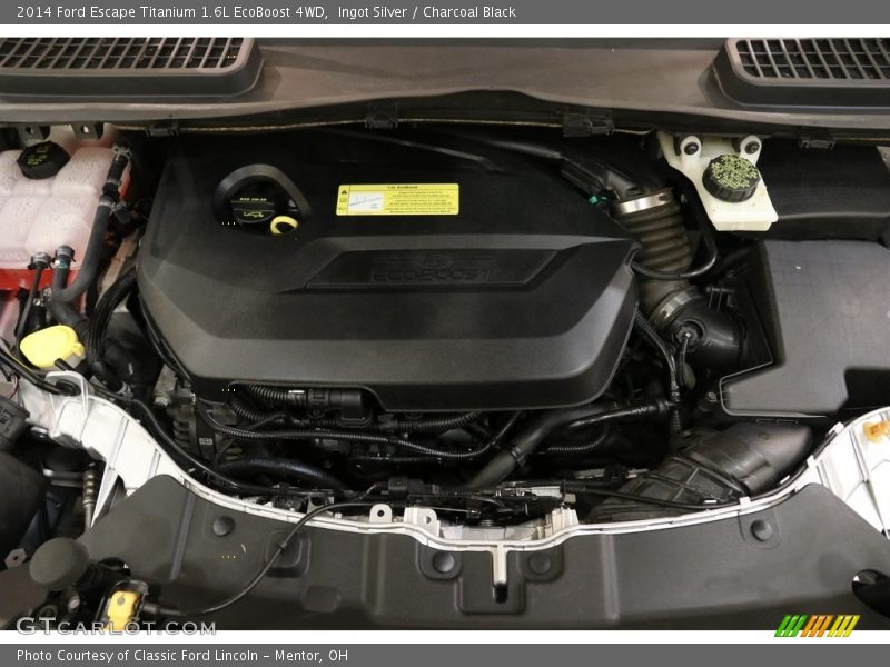 Ingot Silver / Charcoal Black 2014 Ford Escape Titanium 1.6L EcoBoost 4WD