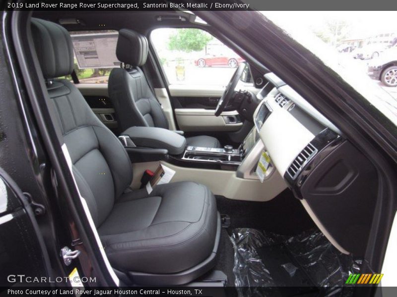 Santorini Black Metallic / Ebony/Ivory 2019 Land Rover Range Rover Supercharged