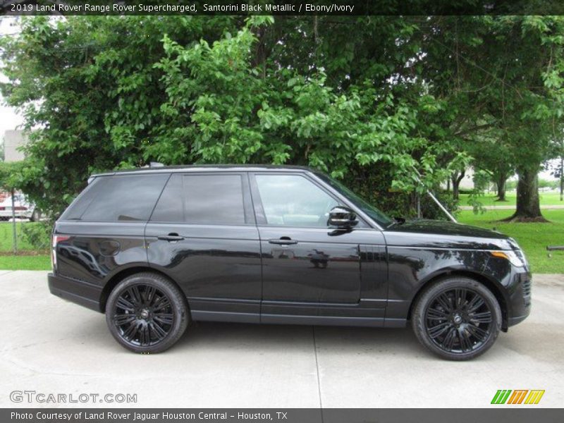 Santorini Black Metallic / Ebony/Ivory 2019 Land Rover Range Rover Supercharged