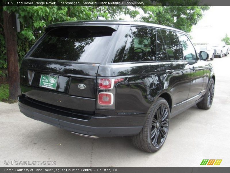 Santorini Black Metallic / Ebony/Ivory 2019 Land Rover Range Rover Supercharged