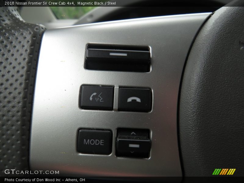 Magnetic Black / Steel 2018 Nissan Frontier SV Crew Cab 4x4