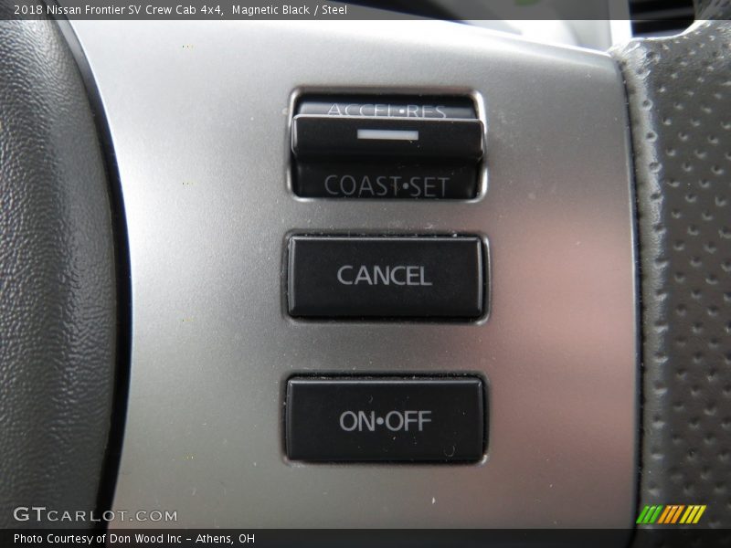 Magnetic Black / Steel 2018 Nissan Frontier SV Crew Cab 4x4
