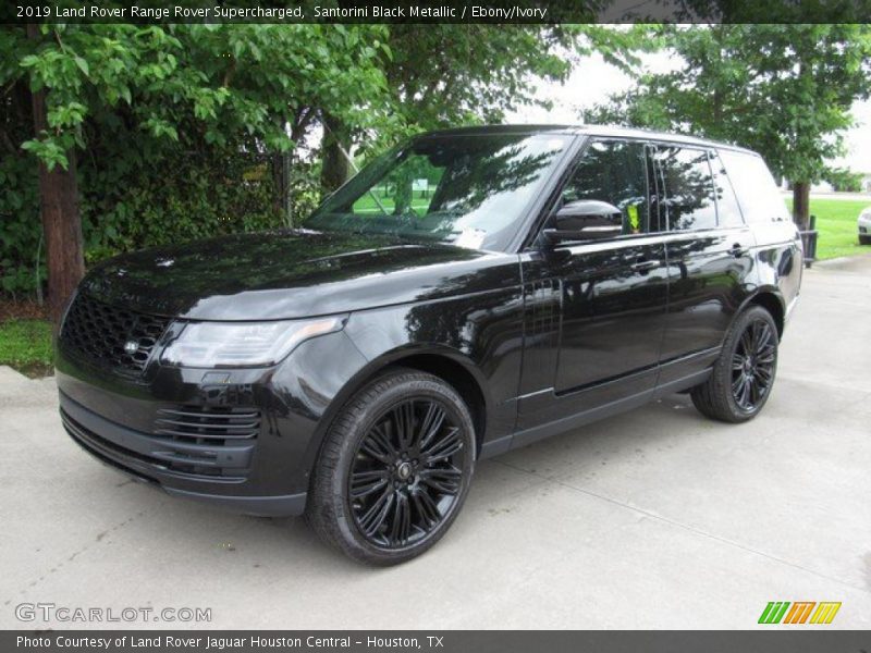Santorini Black Metallic / Ebony/Ivory 2019 Land Rover Range Rover Supercharged