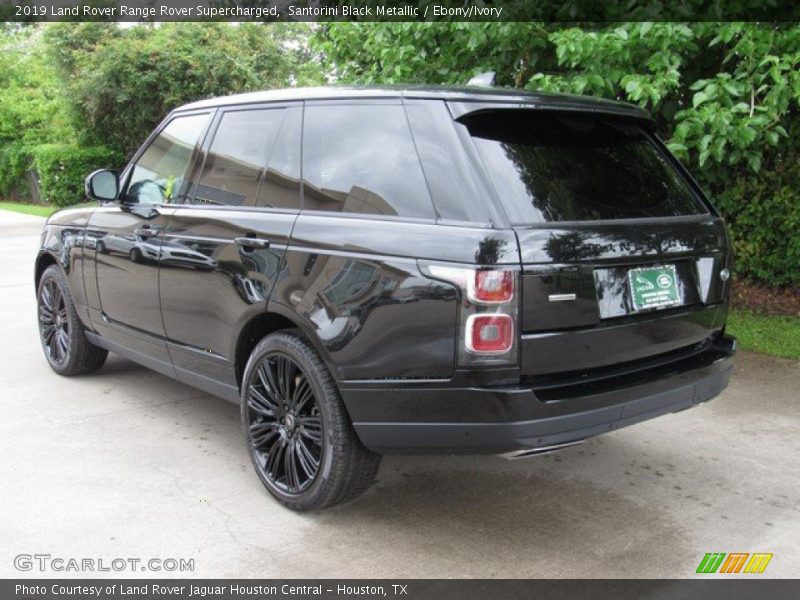 Santorini Black Metallic / Ebony/Ivory 2019 Land Rover Range Rover Supercharged
