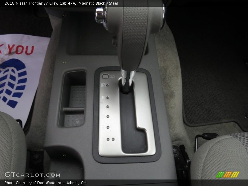 Magnetic Black / Steel 2018 Nissan Frontier SV Crew Cab 4x4