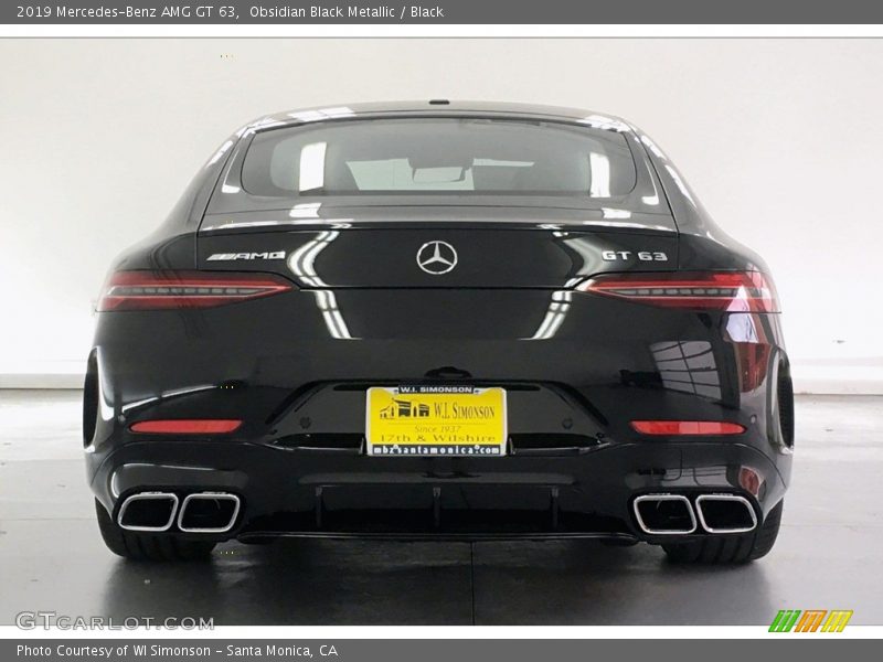 Obsidian Black Metallic / Black 2019 Mercedes-Benz AMG GT 63