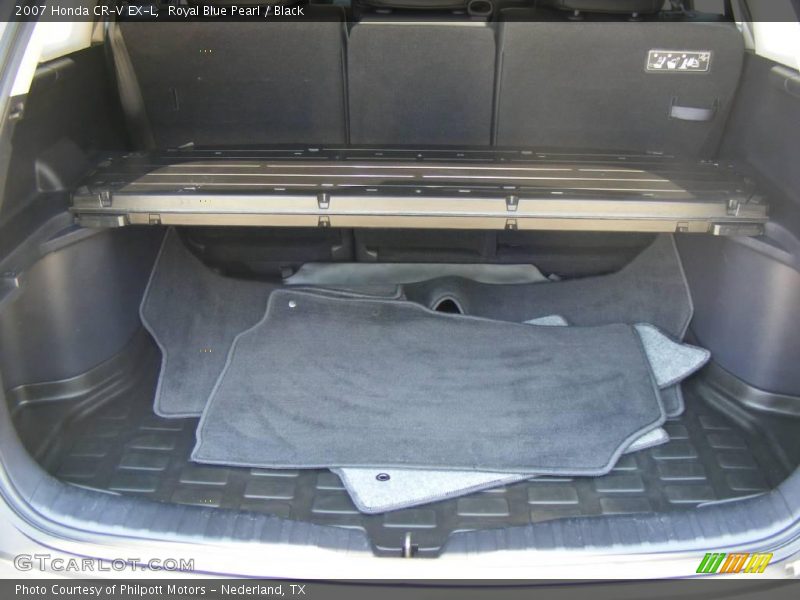 Royal Blue Pearl / Black 2007 Honda CR-V EX-L