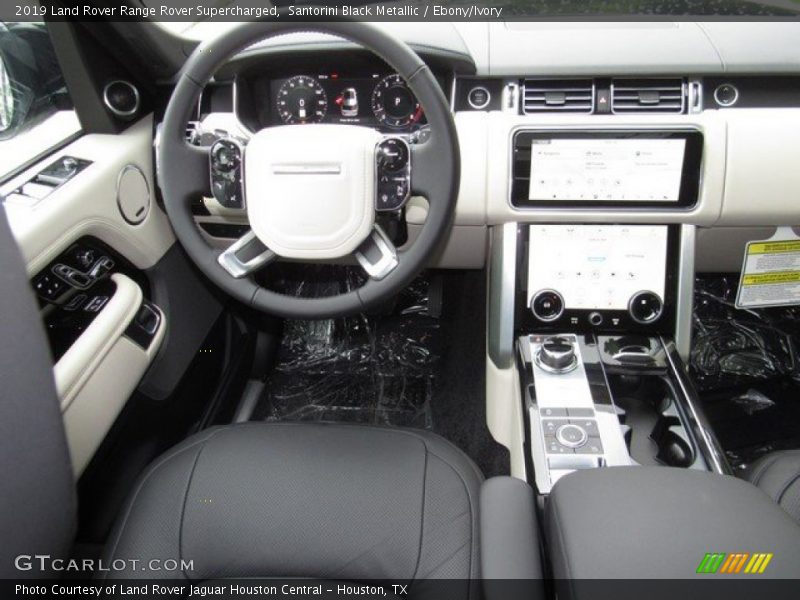 Santorini Black Metallic / Ebony/Ivory 2019 Land Rover Range Rover Supercharged